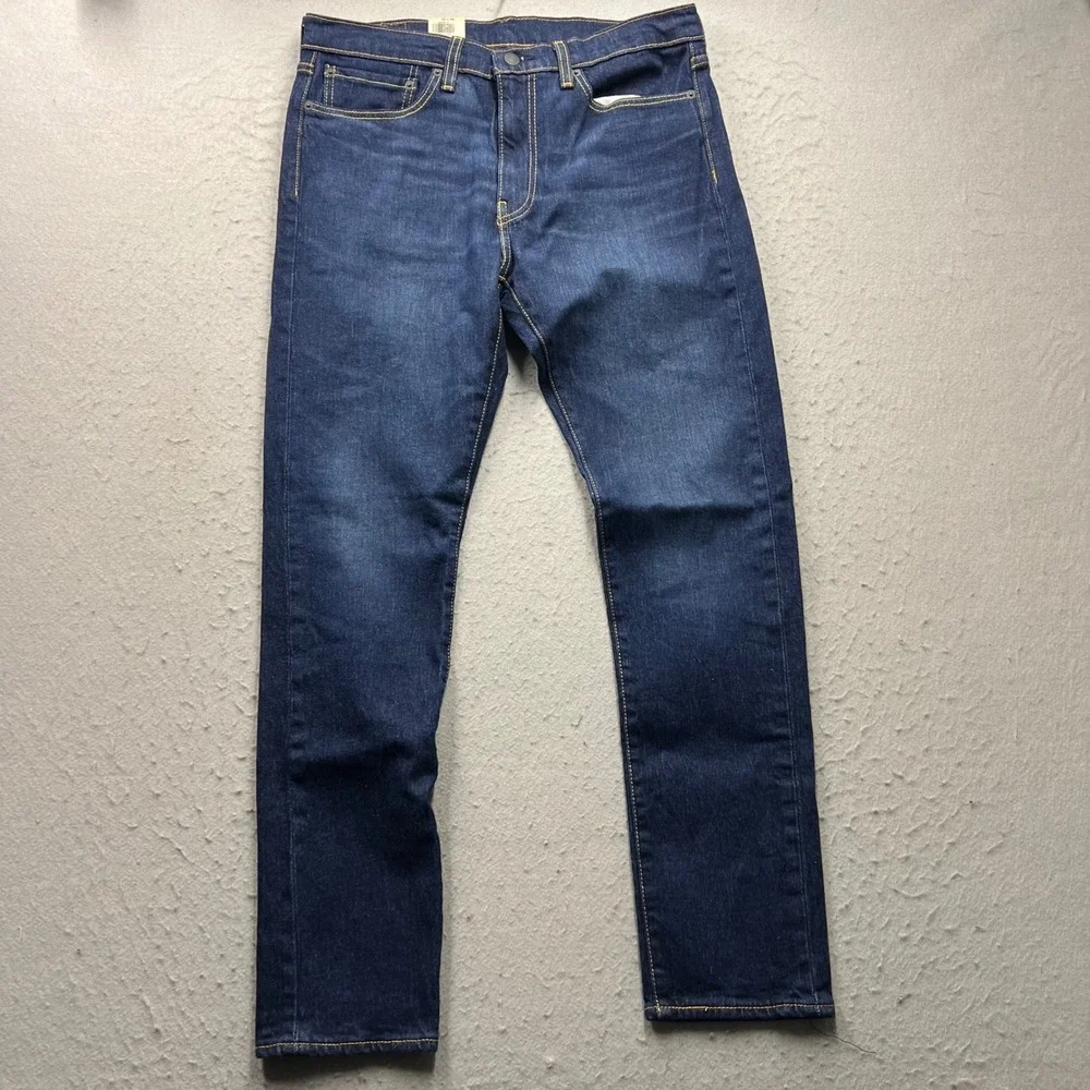 Levis 512 Slim Taper Jeans Mens 32x34 Dark Wash Stretch Denim 288330118 New